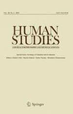 Human Studies 1/2015