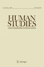 Human Studies 3/2015