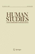 Human Studies 3/2017