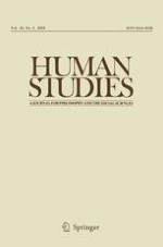 Human Studies 3/2018