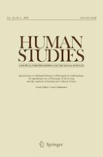 Human Studies 1/2019