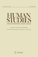 Human Studies 2/2019