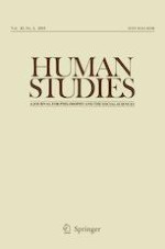 Human Studies 3/2019