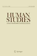 Human Studies 4/2019