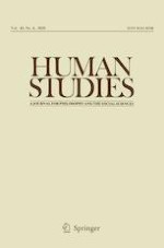 Human Studies 4/2020