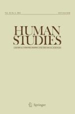 Human Studies 4/2022