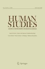 Human Studies 3/2023