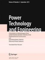 Power Technology and Engineering 3/2015