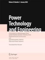 Power Technology and Engineering 5/2020