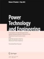 Power Technology and Engineering 1/2023