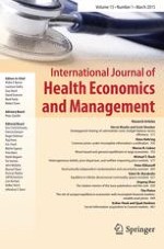 International Journal of Health Economics and Management 1/2001