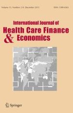 International Journal of Health Economics and Management 3-4/2013