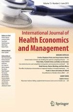 International Journal of Health Economics and Management 2/2015