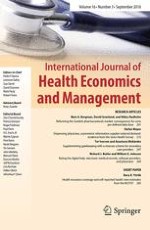 International Journal of Health Economics and Management 3/2016