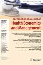 International Journal of Health Economics and Management 3/2017