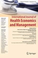 International Journal of Health Economics and Management 3/2018
