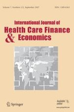 International Journal of Health Economics and Management 2-3/2007