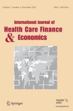 International Journal of Health Economics and Management 4/2007