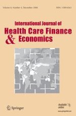 International Journal of Health Economics and Management 4/2008