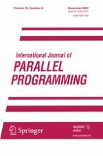 International Journal of Parallel Programming 6/2007