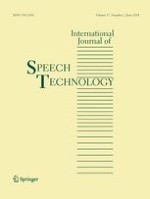 International Journal of Speech Technology 2/2014