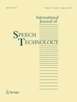 International Journal of Speech Technology 3/2016