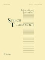 International Journal of Speech Technology 2/2019