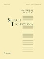 International Journal of Speech Technology 3/2019