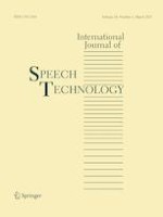 International Journal of Speech Technology 1/2021