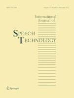 International Journal of Speech Technology 4/2022