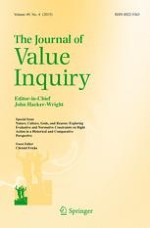 The Journal of Value Inquiry 4/2015