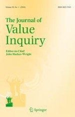 The Journal of Value Inquiry 1/2016