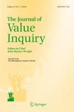 The Journal of Value Inquiry 2/2018