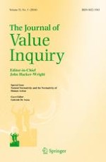 The Journal of Value Inquiry 3/2018