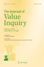 The Journal of Value Inquiry 3/2019