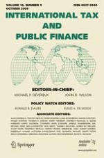 International Tax and Public Finance 5/2009