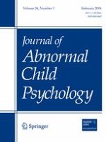Journal of Abnormal Child Psychology 1/2006