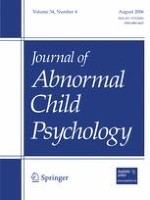 Journal of Abnormal Child Psychology 4/2006