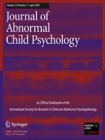 Journal of Abnormal Child Psychology 2/2007