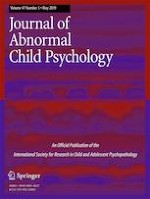Journal of Abnormal Child Psychology 5/2019