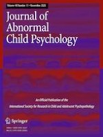 Research on Child and Adolescent Psychopathology 11/2020