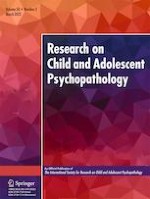 Research on Child and Adolescent Psychopathology 3/2022