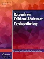 Research on Child and Adolescent Psychopathology 5/2022