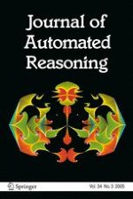 Journal of Automated Reasoning 3/2005