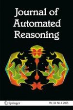 Journal of Automated Reasoning 4/2005
