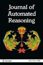 Journal of Automated Reasoning 4/2006