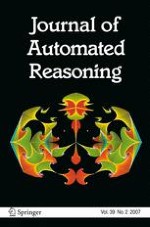 Journal of Automated Reasoning 2/2007