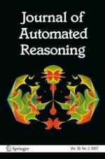 Journal of Automated Reasoning 3/2007