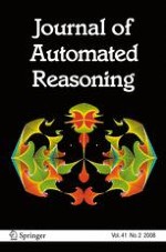 Journal of Automated Reasoning 2/2008
