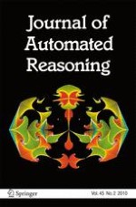 Journal of Automated Reasoning 2/2010